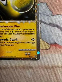 Pokemon Lanturn Unleashed (Prime) 86/95 HGSS Swirl - Near Mint/LP+ - Image 5