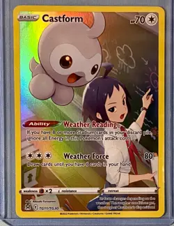 Pokemon TCG Castform TG11/TG30 Lost Origin Trainer Gallery NM/M - Image 2