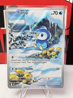 Pokemon TCG Piplup Illustration Rare 098/094 NM Phantasmal Flames 🔥PACK FRESH🔥 - Image 1