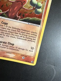 Sudowoodo 15/115 Unseen Forces Holo Rare Pokemon TCG Vintage - Image 4