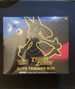 Pokemon TCG: Crown Zenith Elite Trainer Box SEALED 820650851476 - Image 1