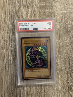 Yu-Gi-Oh 2002 Dark Magician SDY-006 PSA 1 - Image 1