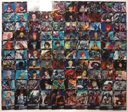 Lot of 100 Japanese Mobile Suit Gundam Arsenal Base Trading Cards set - Image 1