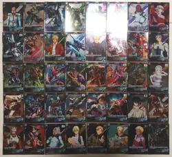 Lot of 40 Japanese Mobile Suit Gundam Arsenal Base Rare Card set - Image 1