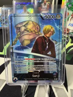 Sanji Alt Art ENGLISH Leader OP12-041 Legacy Of The Master One Piece Card NM - Image 1