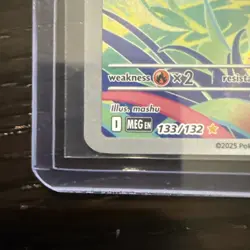 MINT Bulbasaur - (Mega Evolution Stamped) 133/132 Holo Pokemon Card - Image 4