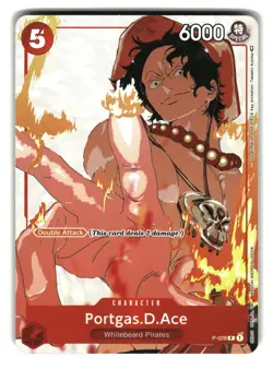 Portgas D Ace P-028 Promo Gift Collection 2023 One Piece Card - Image 1