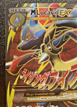 M Lucario EX 055a/111 Alternate Art Promos Mega Evolution Pokemon Card - Image 2