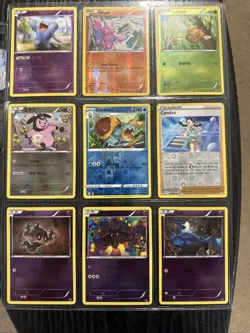 POKEMON 9 CARD ALL FOIL LOT - Image 1