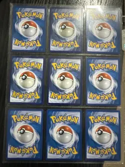 POKEMON 9 CARD ALL FOIL LOT - Image 2