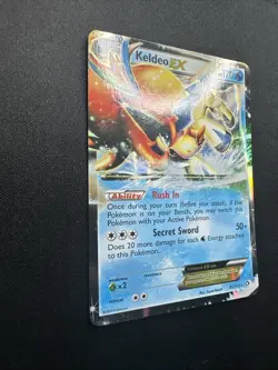 Keldeo EX 45/113 Legendary Treasures Holo 2013 Pokemon Card LP - Image 3