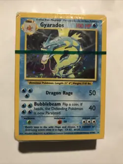 WoTC 1999 Pokemon Overgrowth Theme Deck Sealed Cards Only No Box Gyarados Holo - Image 1