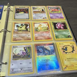 Pokemon Collection Binder Vintage Lot of Cards Holo Rare WoTC E-Reader Etc - Image 3