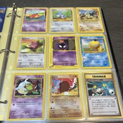 Pokemon Collection Binder Vintage Lot of Cards Holo Rare WoTC E-Reader Etc - Image 5