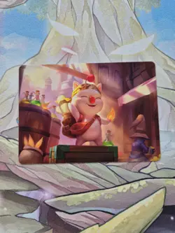 MTG Final Fantasy - Stiltzkin, Moogle Merchant Art Series Card 3/53 NM - Image 1