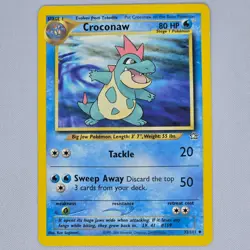 Croconaw 32/111 Neo Genesis Uncommon Vintage Pokemon Card TCG English LP - Image 1