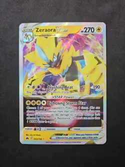 Zeraora VSTAR 055/159 Crown Zenith Holo Full Art Ultra Rare Card NM Condition - Image 1
