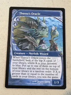 mtg Thassa's Oracle, future sight, Mystery Booster 2, unplayed - Image 1