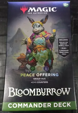 Bloomburrow Commander Deck - Peace Offering MTG Brand New Sealed - Image 1