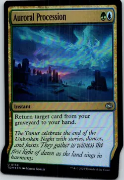 Auroral Procession 169 U Tarkir: Dragonstorm NM Foil MTG - Image 1