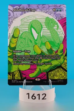 MTG Mindbreak Trap (Borderless) Marvel Universe Eternal-Legal Regular #11 - Image 1