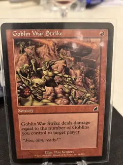 MTG Magic - Goblin War Strike - Scourge - Common - LP - Image 1