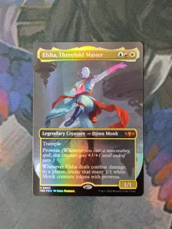 Elsha, Threefold Master - Foil Borderless | 7% Off 2+ | Dragonstorm | NM | MTG - Image 1