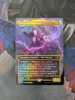 Zurgo Stormrender - Foil Borderless | 7% Off 2+ | Dragonstorm | NM | MTG - Image 1