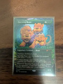 Questing Beast - Magic The Gathering Secret Lair Encyclopedia Of Magic, NM - Image 1