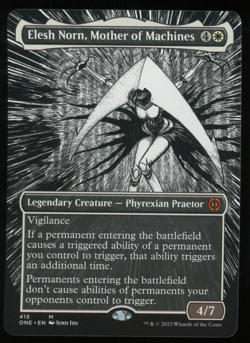 Elesh Norn, Mother of Machines - Borderless - MTG Phyrexia: ONE - RareCo - Image 1