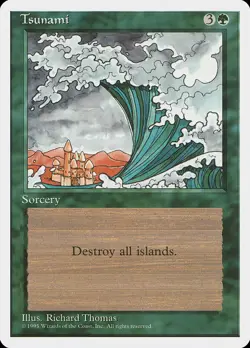 4 Tsunami 4x x4 - LP - 4th Edition - SPARROW MAGIC - mtg - Image 1