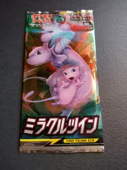 [Sealed] Miracle Twin Booster Pack Pokemon Card Japanese SM11 1 Pack - Image 1