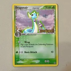 Pokemon Dragonair 28/101 Reverse Holo STAMP EX Dragon Frontiers Delta 2006 - Image 1