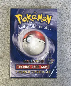 1999 Pokemon Base Set 2-Player Starter Set Theme Deck Factory Sealed WOTC Rare - Image 2