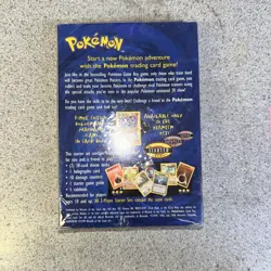 1999 Pokemon Base Set 2-Player Starter Set Theme Deck Factory Sealed WOTC Rare - Image 4