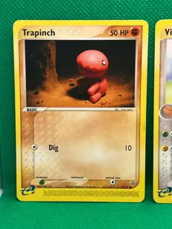 Pokemon Tcg Trapinch 78/97 Vibrava 47/97 Flygon 15/97 EX Dragon Non Holo - Image 2
