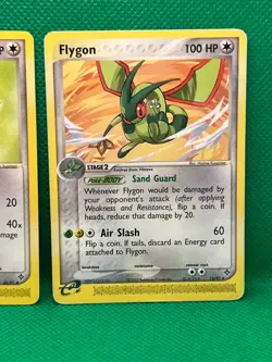Pokemon Tcg Trapinch 78/97 Vibrava 47/97 Flygon 15/97 EX Dragon Non Holo - Image 4