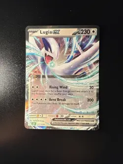 FREE SHIPPING 2023 Pokemon CLV EN #017/034 Lugia EX Holo Mint - Image 1