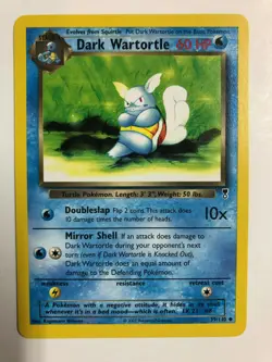 Pokemon Dark Wartortle 39/110 Legendary Collection Non-Holo NM - Image 1