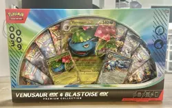 Pokemon TCG Venusaur EX And Blastoise EX Premium Collection Gamestop Exclusive - Image 1