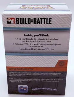 Pokemon TCG Journey Together Build & Battle Box SV09 Factory Sealed Ready 2 Ship - Image 2