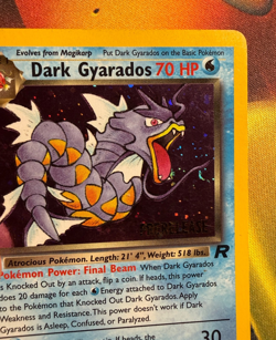 Dark Gyrados Pokemon TCG Rocket Prerelease Holo Promo | LP/VG - Image 5