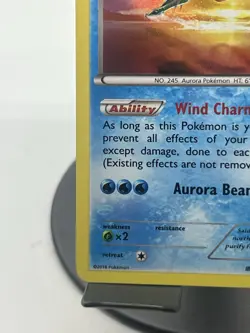 Pokemon TCG Suicune 30/122 XY BREAKpoint Holo Rare NM - Image 5
