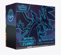 Phantasmal Flames: Pokemon Center ETB - (SHIPS WITH ACRYLIC CASE!!) - 11/14 - Image 1