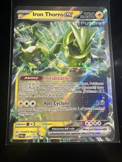 Iron Thorns EX 077/167 - Twilight Masquerade - NM/M Pokemon TCG - Rare EX - Image 1