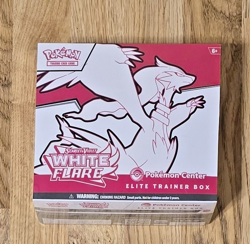 Pokemon TCG Poke Center Scarlet & Violet White Flare Elite Trainer Box ETB NEW - Image 1