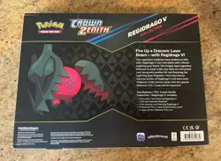 Pokemon TCG Crown Zenith Collection Regidrago V Box Factory Sealed New 820650851834 - Image 2