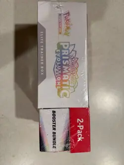 Pokemon Prismatic Evolutions Elite Trainer Box & Booster Bundle - Costco 2 Pack - Image 3