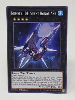 Yu-Gi-Oh TCG Card | Number 101: Silent Honor ARK WIRA-EN047 First Edition - Image 1