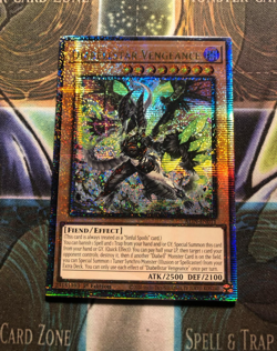 *** DIABELLSTAR VENGEANCE *** QUARTER CENTURY SECRET RARE ALIN-EN011 YUGIOH! - Image 1